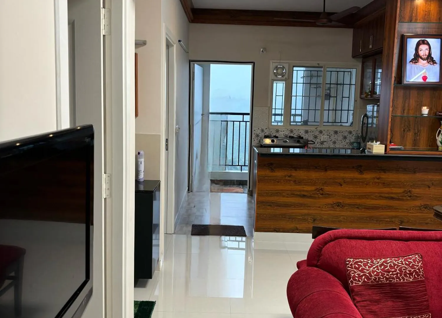 Lausdeo2 Self Checkin 2Bhk Corner Flat Top Floor Thiruvananthapuram Apartman